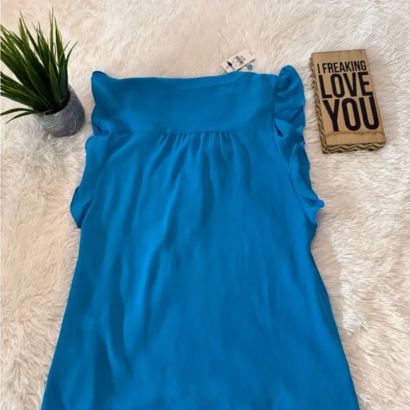 NWT Express Flutter Sleeve Top / Blouse - Picture 6 of 7